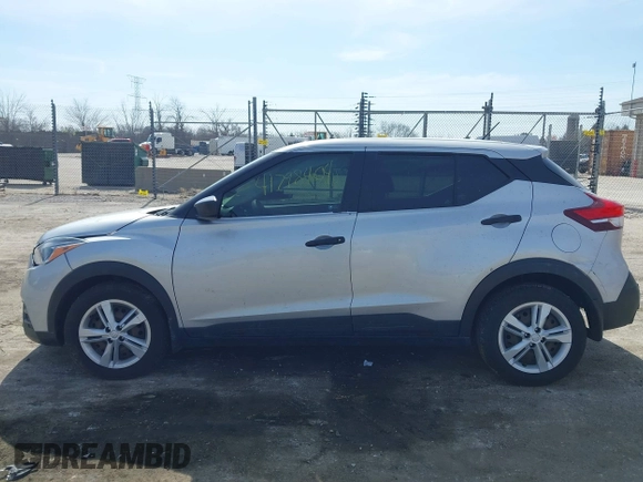 2020 Nissan Kicks S with VIN 3N1CP5BV5LL527783, listed as a IAAI auction lot 41798404 with 53,834 mi miles and . Bid and sale history available at DreamBid. Image 14.