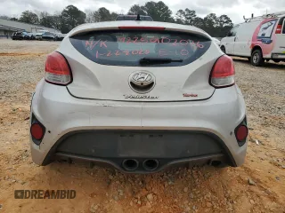2014 Hyundai Veloster Turbo with VIN KMHTC6AE9EU207810, listed as a Copart auction lot 47288955 with 148,059 mi miles and Clean Title. Bid and sale history available at carsss.com. Image 6.
