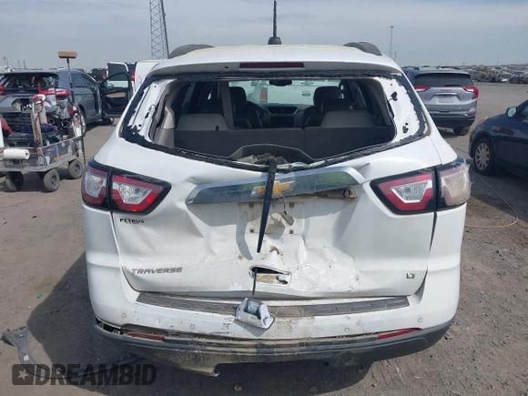 2017 Chevrolet Traverse LT with VIN 1GNKRHKD9HJ173168, listed as a IAAI auction lot 41898544 with 159,419 mi miles and . Bid and sale history available at DreamBid. Image 16.