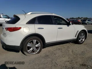 2009 Infiniti FX with VIN JNRAS18U79M101439, listed as a Copart auction lot 57580955 with Not provided miles and Salvage title. Bid and sale history available at DreamBid. Image 3.