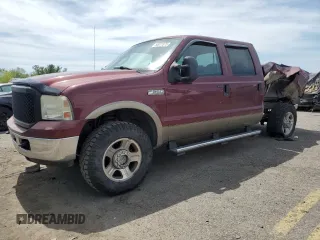 2007 Ford F-250 XL with VIN 1FTSW21517EA83187, listed as a Copart auction lot 55071575 with 147,367 mi miles and Salvage title. Bid and sale history available at DreamBid. Image 1.