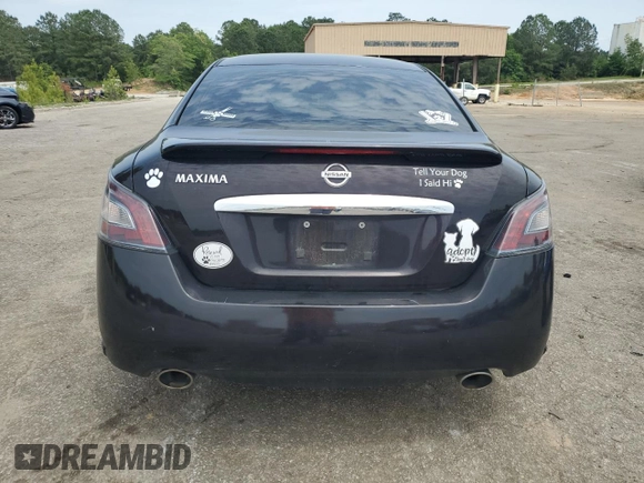2014 Nissan Maxima SV z VIN 1N4AA5AP9EC454320, wystawiony jako Copart lot #57100695 z przebiegiem 149 083 mil mil oraz Szkoda całkowita • Salvage title. Historia ofert i sprzedaży dostępna na DreamBid. Obrazek 6.