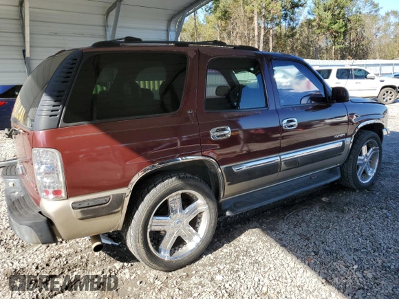 2000 GMC Yukon SLT with VIN 1GKEC13T2YJ160545, listed as a Copart auction lot 80202424 with 160,846 mi miles and Salvage Title. Bid and sale history available at carsss.com. Image 3.