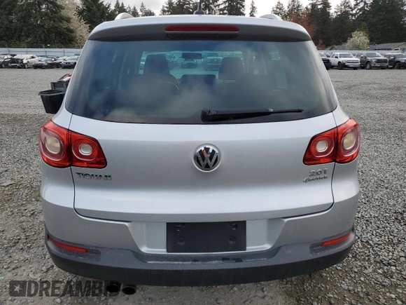 2011 Volkswagen Tiguan SE with VIN WVGBV7AX1BW559924, listed as a Copart auction lot 53914175 with 215,511 mi miles and Clean Title. Bid and sale history available at DreamBid. Image 6.