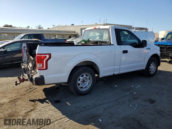 2015 Ford F-150 XL with VIN 1FTMF1CP9FFA40307, listed as a Copart auction lot 80064004 with 70,983 mi miles and Salvage title. Bid and sale history available at DreamBid. Image 3.