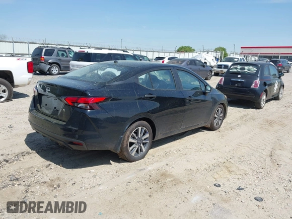 2024 Nissan Versa S with VIN 3N1CN8DV9RL849940, listed as a IAAI auction lot 41910940 with 5,087 mi miles and . Bid and sale history available at DreamBid. Image 4.