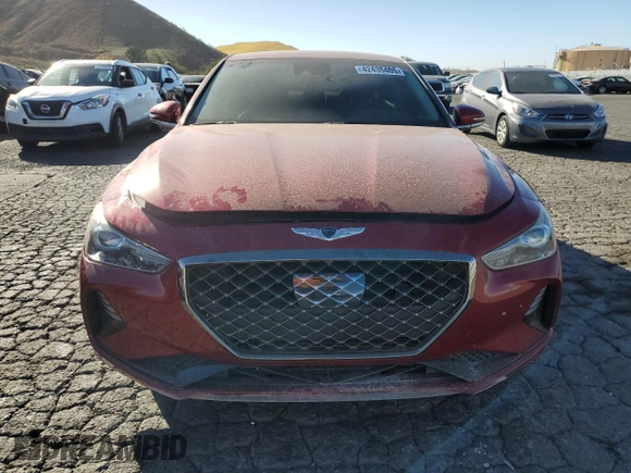 2019 Genesis G70 3.3T Advanced with VIN KMTG54LE2KU027924, listed as a Copart auction lot 42435405 with 47,200 mi miles and Salvage Title. Bid and sale history available at carsss.com. Image 5.