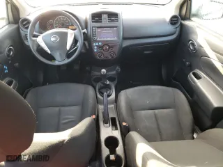 2019 Nissan Versa Sedan SV with VIN 3N1CN7AP3KL805275, listed as a Copart auction lot 77778134 with 163,695 mi miles and Salvage Title. Bid and sale history available at carsss.com. Image 8.