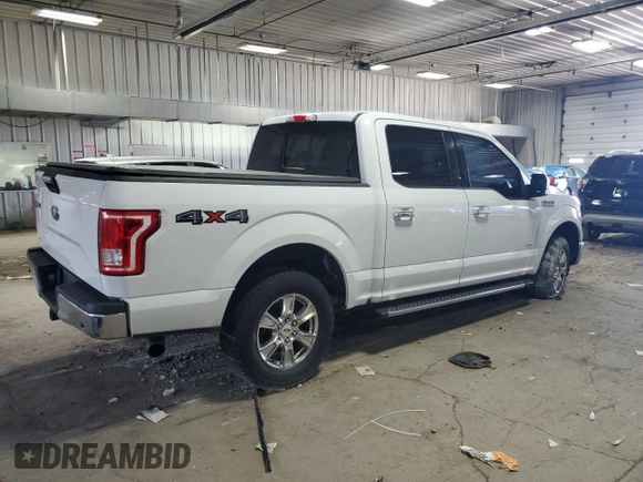 2015 Ford F-150 XLT with VIN 1FTEW1EGXFFB39218, listed as a Copart auction lot 54081775 with 0 mi miles and Clean Title. Bid and sale history available at carsss.com. Image 3.