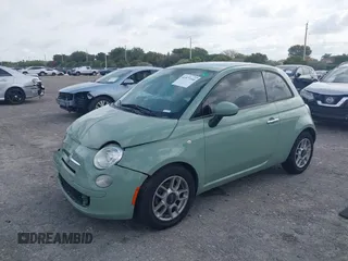 2013 FIAT 500 Pop with VIN 3C3CFFAR9DT743541, listed as a IAAI auction lot 41977160 with 141,393 mi miles. Bid and sale history available at carsss.com. Image 17.