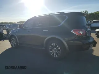 2020 Nissan Armada SL with VIN JN8AY2NC1L9619173, listed as a Copart auction lot 58111894 with 89,269 mi miles and Salvage Title. Bid and sale history available at carsss.com. Image 2.