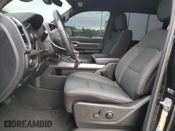 2022 Ram 1500 Lone Star with VIN 1C6RREFM5NN452323, listed as a Copart auction lot 68481844 with 43,298 mi miles and Non repairable. Bid and sale history available at DreamBid. Image 7.