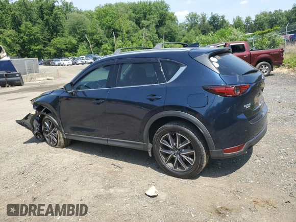 2018 Mazda CX-5 Grand Touring with VIN JM3KFBDM8J0342272, listed as a Copart auction lot 61930115 with 119,727 mi miles and Salvage title. Bid and sale history available at DreamBid. Image 2.