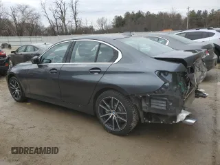 2019 BMW 3 Series 330i xDrive with VIN WBA5R7C54KAJ78726, listed as a Copart auction lot 49688165 with 51,481 mi miles and Salvage Title. Bid and sale history available at carsss.com. Image 2.