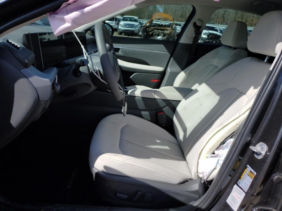 2024 Hyundai Sonata SEL with VIN KMHL64JA3RA413821, listed as a Copart auction lot 53704125 with 5,590 mi miles and Salvage Title. Bid and sale history available at carsss.com. Image 7.
