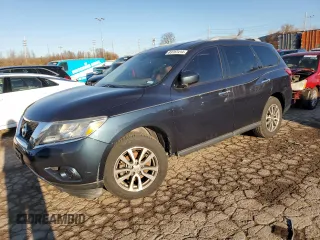 2013 Nissan Pathfinder S with VIN 5N1AR2MN0DC661331, listed as a Copart auction lot 83787414 with 147,037 mi miles and Clean Title. Bid and sale history available at carsss.com. Image 1.