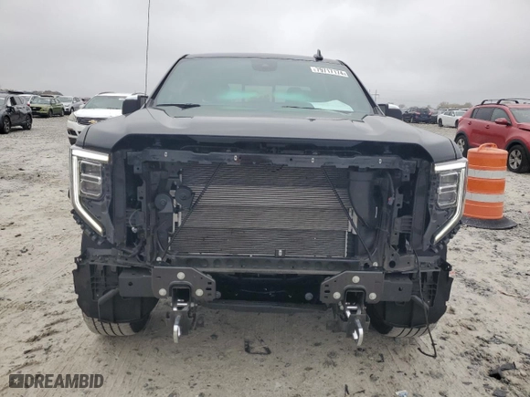 2023 GMC Sierra 1500 Denali Ultimate with VIN 1GTUUHEL1PZ119317, listed as a Copart auction lot 79717174 with 28,667 mi miles and Salvage Title. Bid and sale history available at carsss.com. Image 5.