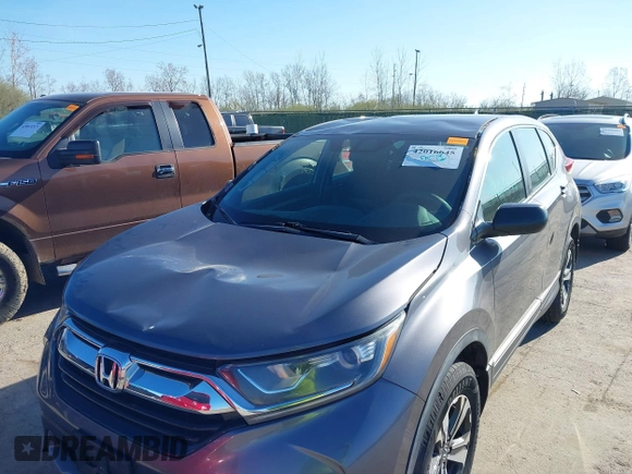 2018 Honda CR-V LX with VIN 5J6RW6H39JL000547, listed as a IAAI auction lot 42016645 with 72,235 mi miles. Bid and sale history available at carsss.com. Image 6.