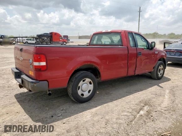 2008 Ford F-150 XL with VIN 1FTRF12278KD87852, listed as a Copart auction lot 61668715 with 172,831 mi miles and Clean title. Bid and sale history available at DreamBid. Image 3.
