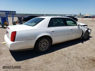 2005 Cadillac DeVille DHS with VIN 1G6KE57YX5U180240, listed as a Copart auction lot 59860054 with 0 mi miles and Salvage Title. Bid and sale history available at carsss.com. Image 3.
