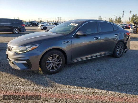2020 Kia Optima LX with VIN 5XXGT4L32LG388208, listed as a Copart auction lot 49718565 with 93,639 mi miles and Salvage Title. Bid and sale history available at carsss.com. Image 1.