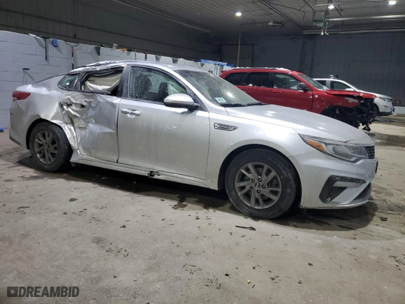 2020 Kia Optima LX with VIN 5XXGT4L30LG428298, listed as a Copart auction lot 43160805 with 85,368 mi miles and Salvage Title. Bid and sale history available at carsss.com. Image 4.