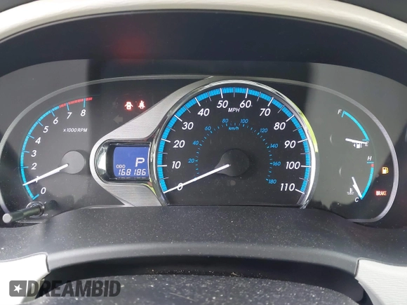 2013 Toyota Sienna XLE with VIN 5TDDK3DC1DS068215, listed as a IAAI auction lot 41610737 with 168,186 mi miles and . Bid and sale history available at DreamBid. Image 7.
