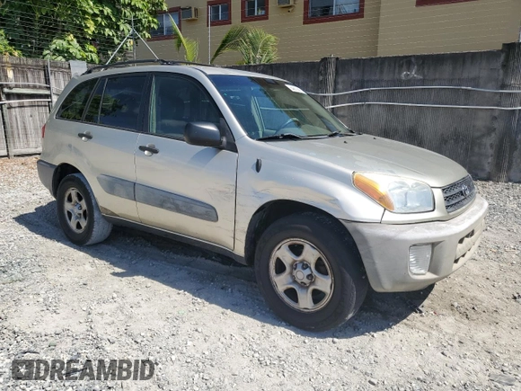 2001 Toyota RAV4 with VIN JTEGH20V710019754, listed as a Copart auction lot 54210315 with 163,663 mi miles and Salvage title. Bid and sale history available at DreamBid. Image 4.