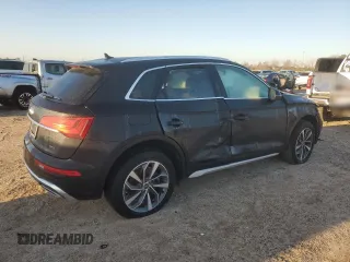 2024 Audi Q5 S line Premium with VIN WA1GAAFY2R2020857, listed as a Copart auction lot 47241635 with 8,005 mi miles and Salvage Title. Bid and sale history available at carsss.com. Image 3.
