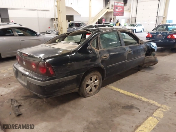 2002 Chevrolet Impala with VIN 2G1WF55E129353942, listed as a IAAI auction lot 41527433 with 88,383 mi miles. Bid and sale history available at carsss.com. Image 4.