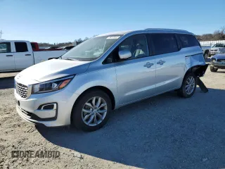 2020 Kia Sedona LX with VIN KNDMB5C13L6575384, listed as a Copart auction lot 89315845 with 85,536 mi miles and Salvage Title. Bid and sale history available at carsss.com. Image 1.