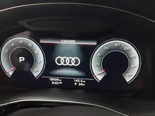 2023 Audi Q7 Premium Plus with VIN WA1LXBF79PD006076, listed as a IAAI auction lot 41410273 with 18,409 mi miles. Bid and sale history available at carsss.com. Image 7.