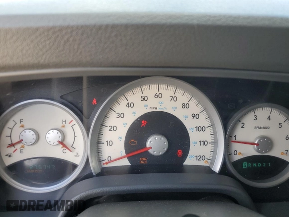 2004 Dodge Durango SLT with VIN 1D4HD48NX4F167468, listed as a Copart auction lot 56665595 with 275,747 mi miles and Salvage title. Bid and sale history available at DreamBid. Image 9.