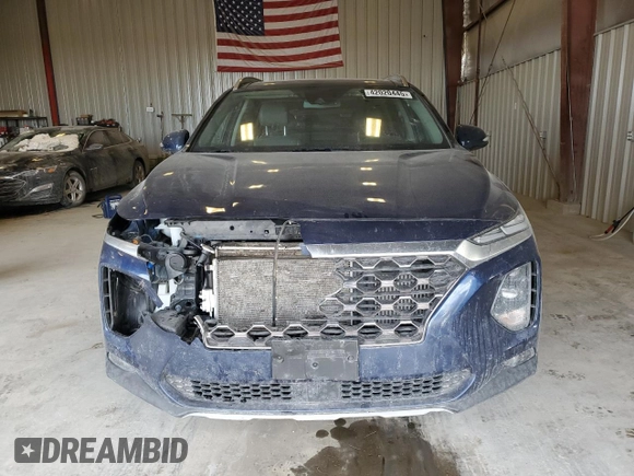 2020 Hyundai Santa Fe SEL with VIN 5NMS3CAA6LH181067, listed as a Copart auction lot 42020445 with 87,418 mi miles and Salvage Title. Bid and sale history available at carsss.com. Image 5.