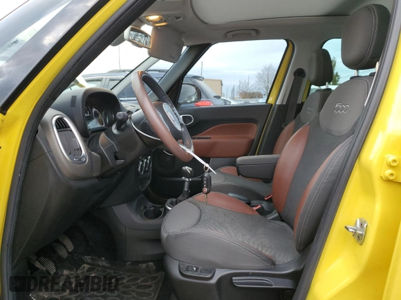 2014 FIAT 500L Trekking with VIN ZFBCFADH8EZ029673, listed as a Copart auction lot 79418084 with 67,171 mi miles and Salvage Title. Bid and sale history available at carsss.com. Image 7.