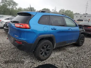 2017 Jeep Cherokee Trailhawk с VIN 1C4PJMBS4HW601454, выставлен на аукционе Copart как лот 58015315 с пробегом 96 795 миль миль и Списание • Salvage title. История ставок и продаж доступна на DreamBid. Изображение 3.