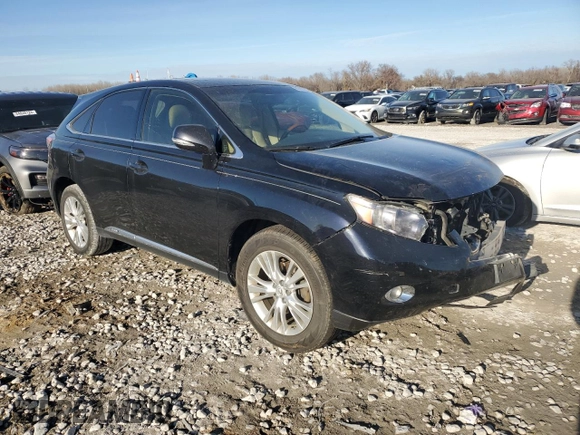 2012 Lexus RX 450h with VIN JTJZB1BAXC2006164, listed as a Copart auction lot 83709374 with 203,867 mi miles and Salvage title. Bid and sale history available at DreamBid. Image 4.
