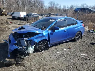 2019 Subaru WRX Premium with VIN JF1VA1C64K9807991, listed as a Copart auction lot 46752995 with 121,258 mi miles and Salvage Title. Bid and sale history available at carsss.com. Image 1.