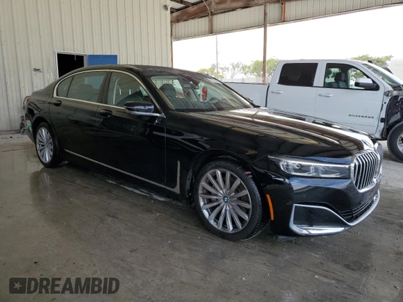 2022 BMW 7 Series 740i xDrive z VIN WBA7T4C05NCH91186, wystawiony jako Copart lot #89174565 z przebiegiem 33 032 mil mil oraz Szkoda całkowita • Salvage title. Historia ofert i sprzedaży dostępna na DreamBid. Obrazek 4.