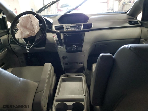 2015 Honda Odyssey EX-L with VIN 5FNRL5H69FB131992, listed as a Copart auction lot 49485445 with 110,031 mi miles and Clean Title. Bid and sale history available at carsss.com. Image 8.