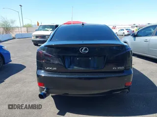 2007 Lexus IS 350 with VIN JTHBE262375016073, listed as a IAAI auction lot 42783244 with 213,175 mi miles and . Bid and sale history available at DreamBid. Image 16.