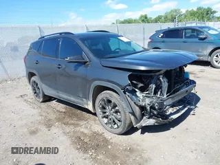 2019 GMC Terrain SLE with VIN 3GKALTEV3KL370595, listed as a IAAI auction lot 42275634 with 127,870 mi miles and . Bid and sale history available at DreamBid. Image 1.