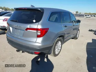 2019 Honda Pilot LX with VIN 5FNYF5H14KB029906, listed as a IAAI auction lot 40859425 with 77,920 mi miles. Bid and sale history available at carsss.com. Image 4.