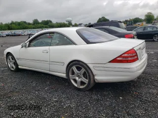 2001 Mercedes-Benz CL 500/600 z VIN WDBPJ78J81A016880, wystawiony jako Copart lot #57686215 z przebiegiem 112 126 mil mil oraz Tytuł czysty. Historia ofert i sprzedaży dostępna na DreamBid. Obrazek 2.