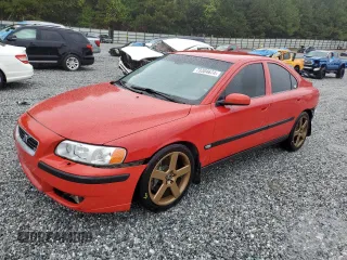 2004 Volvo S60 R with VIN YV1RH52Y642385732, listed as a Copart auction lot 73304674 with 0 mi miles and Salvage Title. Bid and sale history available at carsss.com. Image 1.