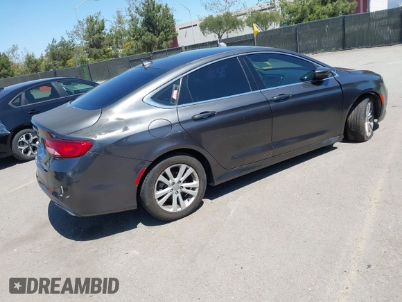 2016 Chrysler 200 Limited with VIN 1C3CCCAB8GN180125, listed as a IAAI auction lot 41971782 with 63,026 mi miles and . Bid and sale history available at carsss.com. Image 4.