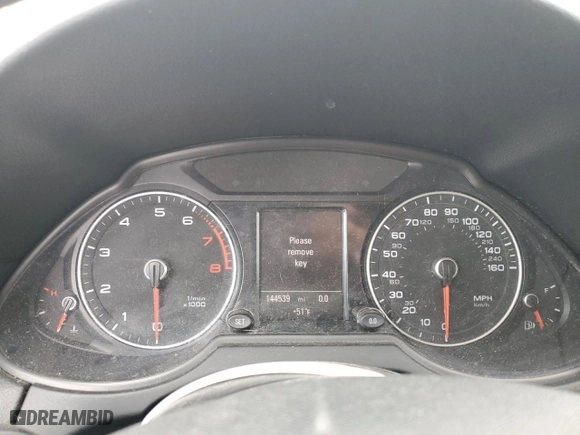 2013 Audi Q5 Premium Plus with VIN WA1LFAFP8DA015796, listed as a Copart auction lot 45488735 with 144,539 mi miles and Clean Title. Bid and sale history available at carsss.com. Image 9.