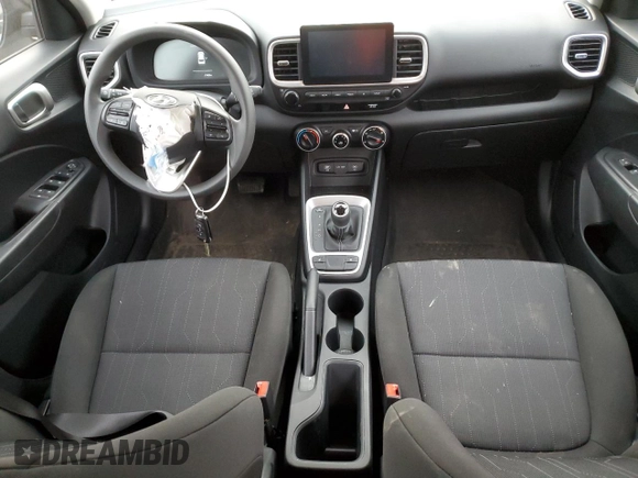 2024 Hyundai Venue SE with VIN KMHRB8A35RU297311, listed as a Copart auction lot 74972664 with 17,483 mi miles and Salvage Title. Bid and sale history available at DreamBid. Image 8.