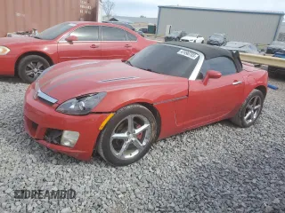 2008 Saturn Sky Red Line with VIN 1G8MG35X38Y104008, listed as a Copart auction lot 47490705 with 124,694 mi miles and Salvage Title. Bid and sale history available at carsss.com. Image 1.
