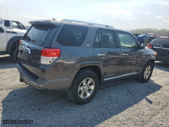 2011 Toyota 4Runner SR5 with VIN JTEZU5JR8B5024473, listed as a Copart auction lot 49120855 with 157,972 mi miles and Salvage Title. Bid and sale history available at carsss.com. Image 3.